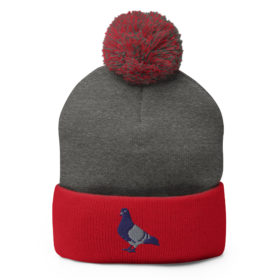 Dark Heather Grey/ Red