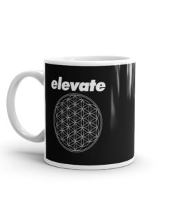 Elevate | White glossy mug